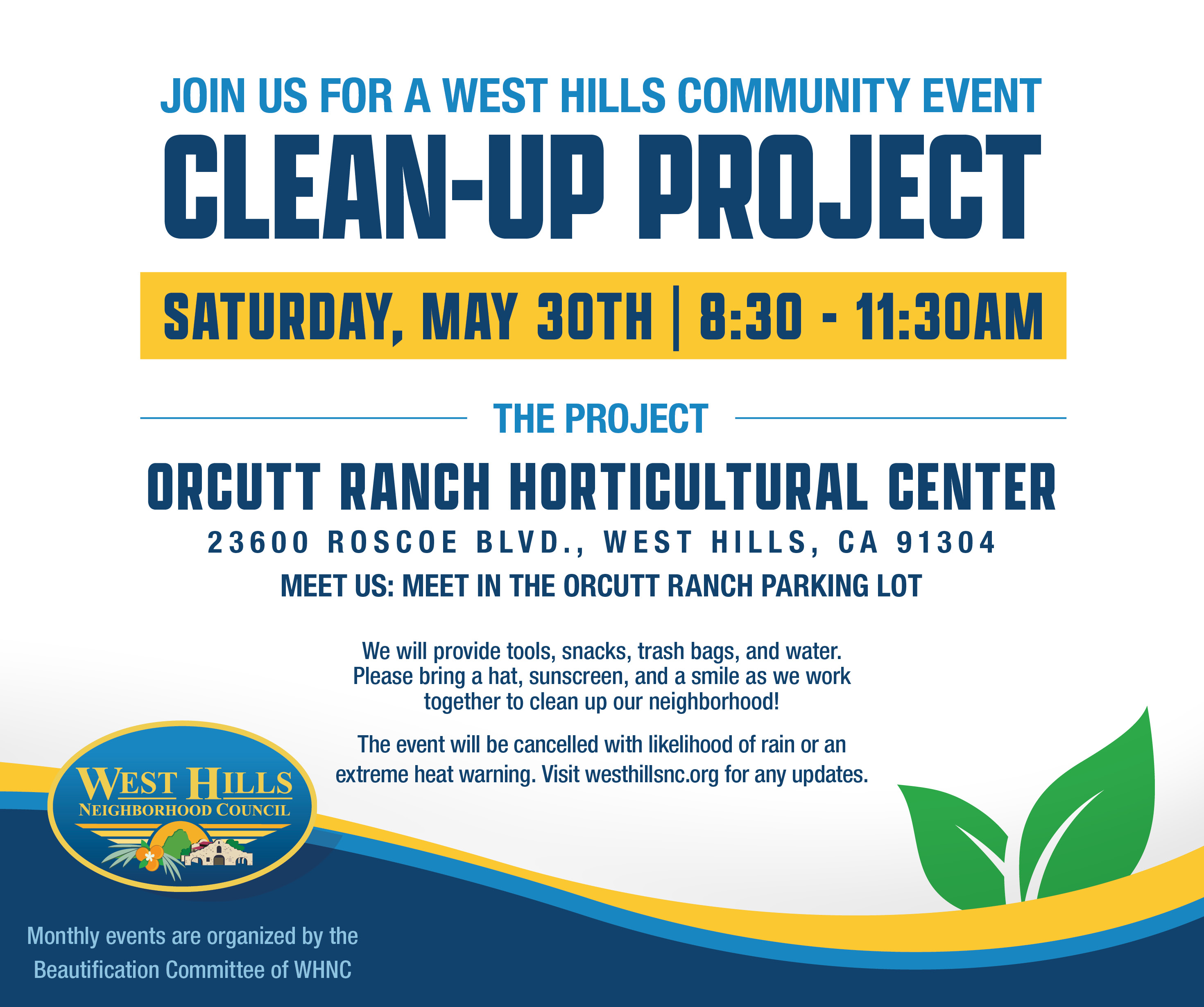May 2026 Community Beautification Project